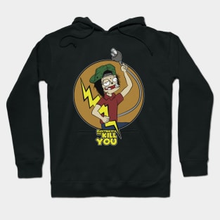 FUNNY ELECTRICIAN Hoodie